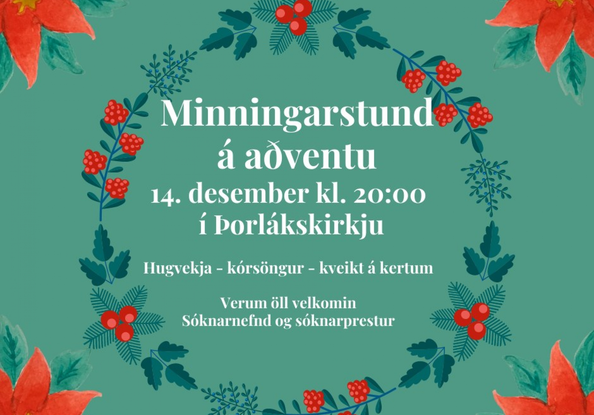 Minningarstund á aðventu